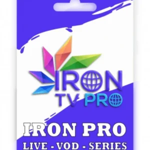 Code Iron Tv Pro Abonnement 12 Mois ( 2 Écran )